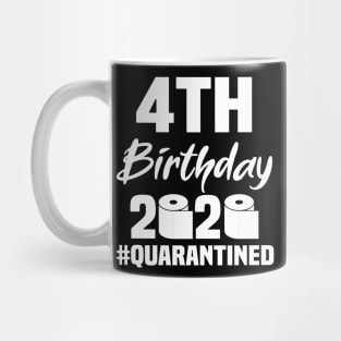 4th Birthday 2020 Quarantined Mug